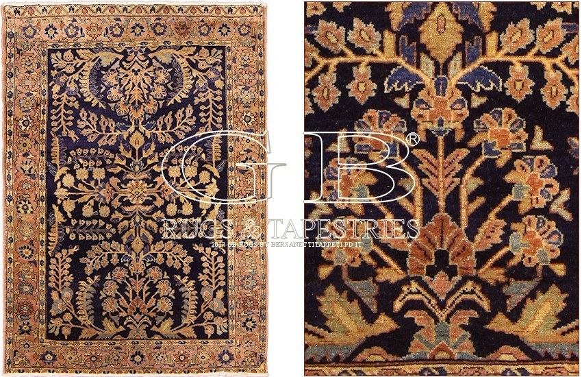 antique sarouk rug