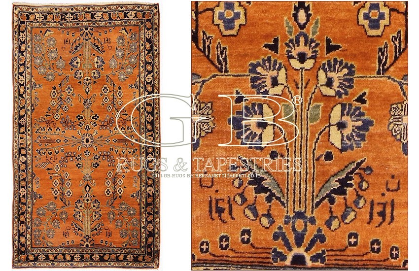 antique sarouk rug