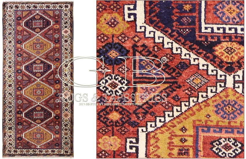 alfombra kazak antiguo