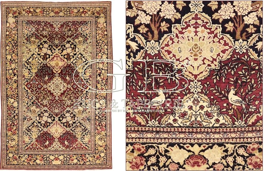 teheran antike teppich