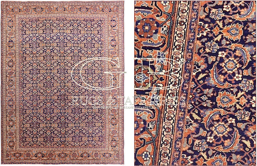 antique senneh rug