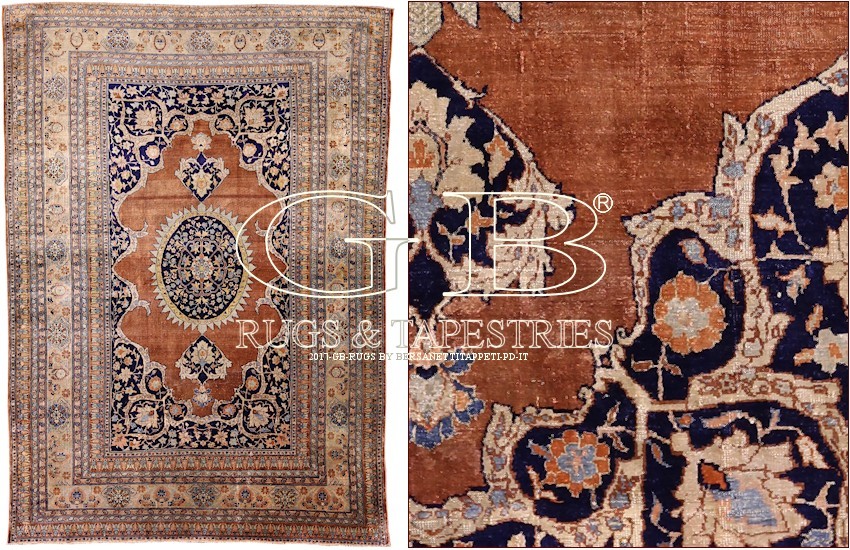 antique silk heriz
