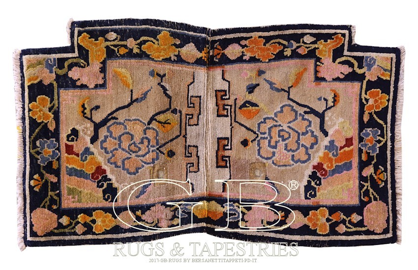 alfombra de silla tibetana