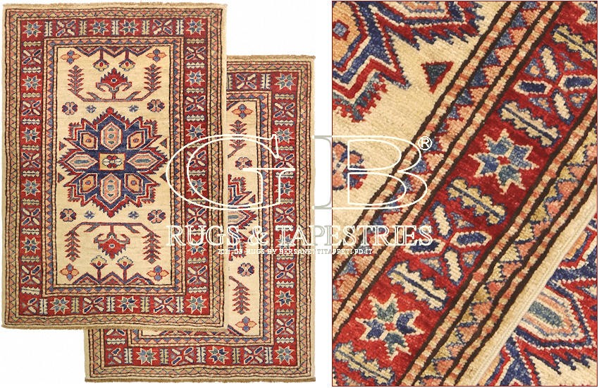 pair of kazak rugs