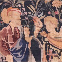 needle point wandteppich