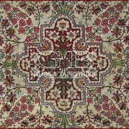antique kermanshah carpet