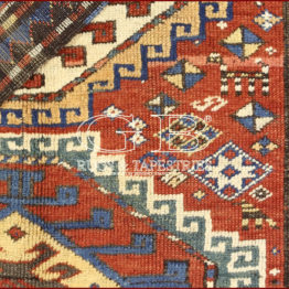 alfombra kazak antiguo