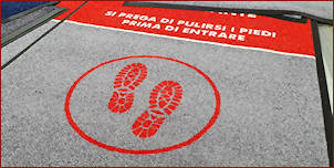 TAPPETO ASCIUGAPASSO OUTDOOR