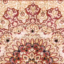 alfombra qum seda