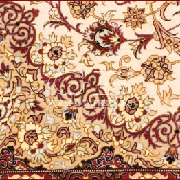 alfombra qum seda