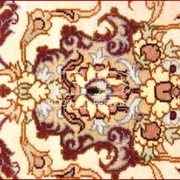 alfombra qum seda